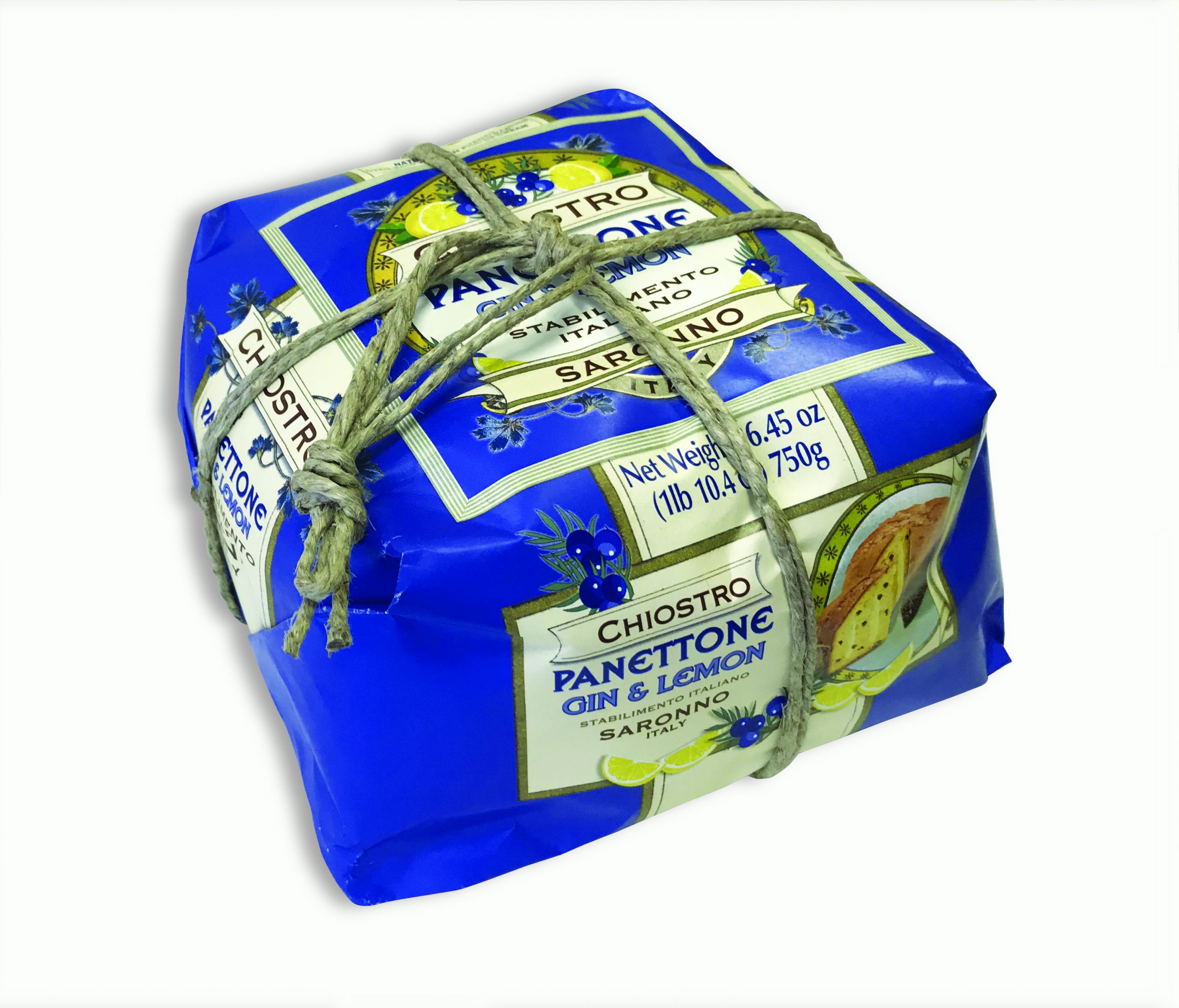 Panettone | plnené likérom s ginom a kandizovanou citrónovou kôrou 750g