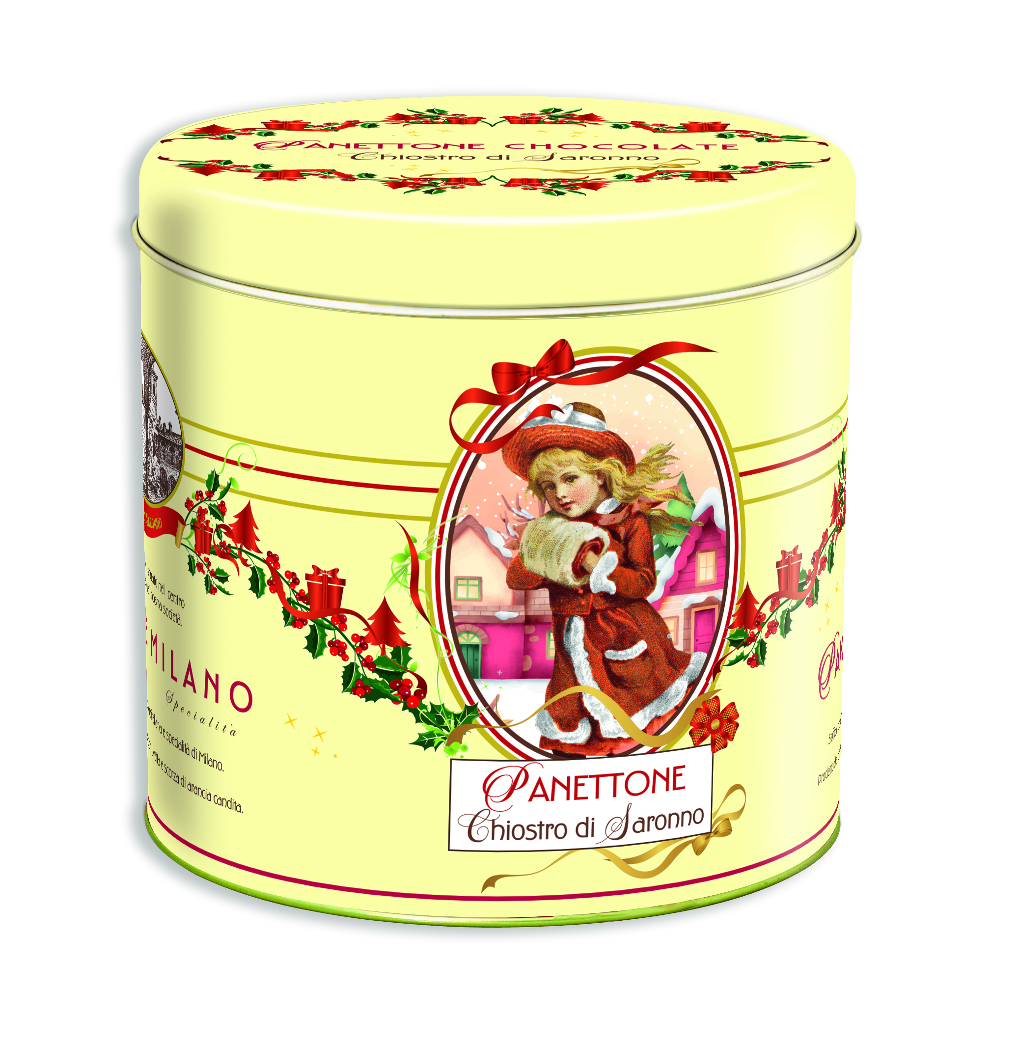 Panettone s čokoládovou polevou | plnené čokoládovým krémom 750 g