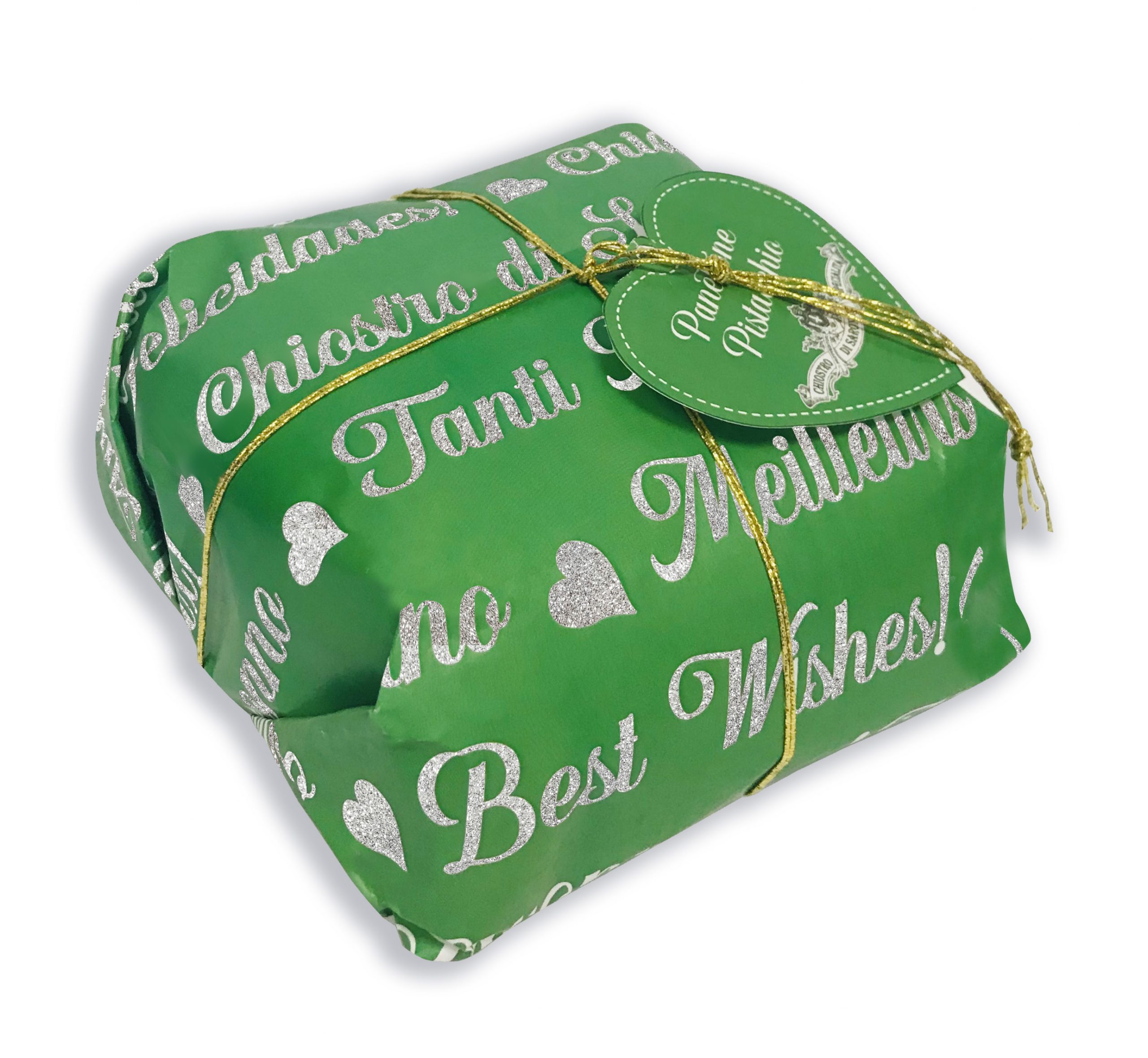 Panettone | plnené pistáciovým krémom a čokoládou 500g