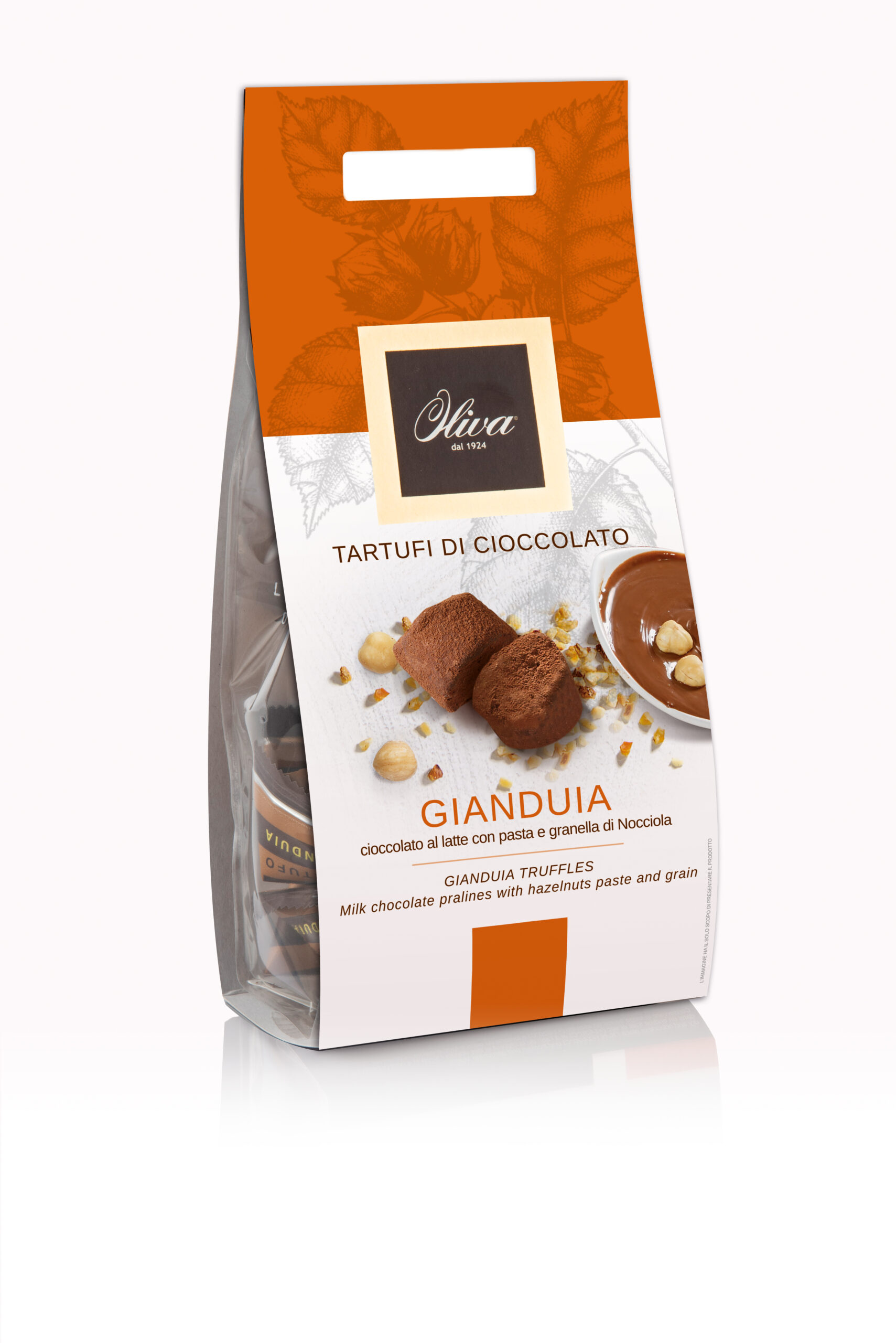 Pralinky plnené orieškovým krémom 160g | TRUFFLE GIANDUIA