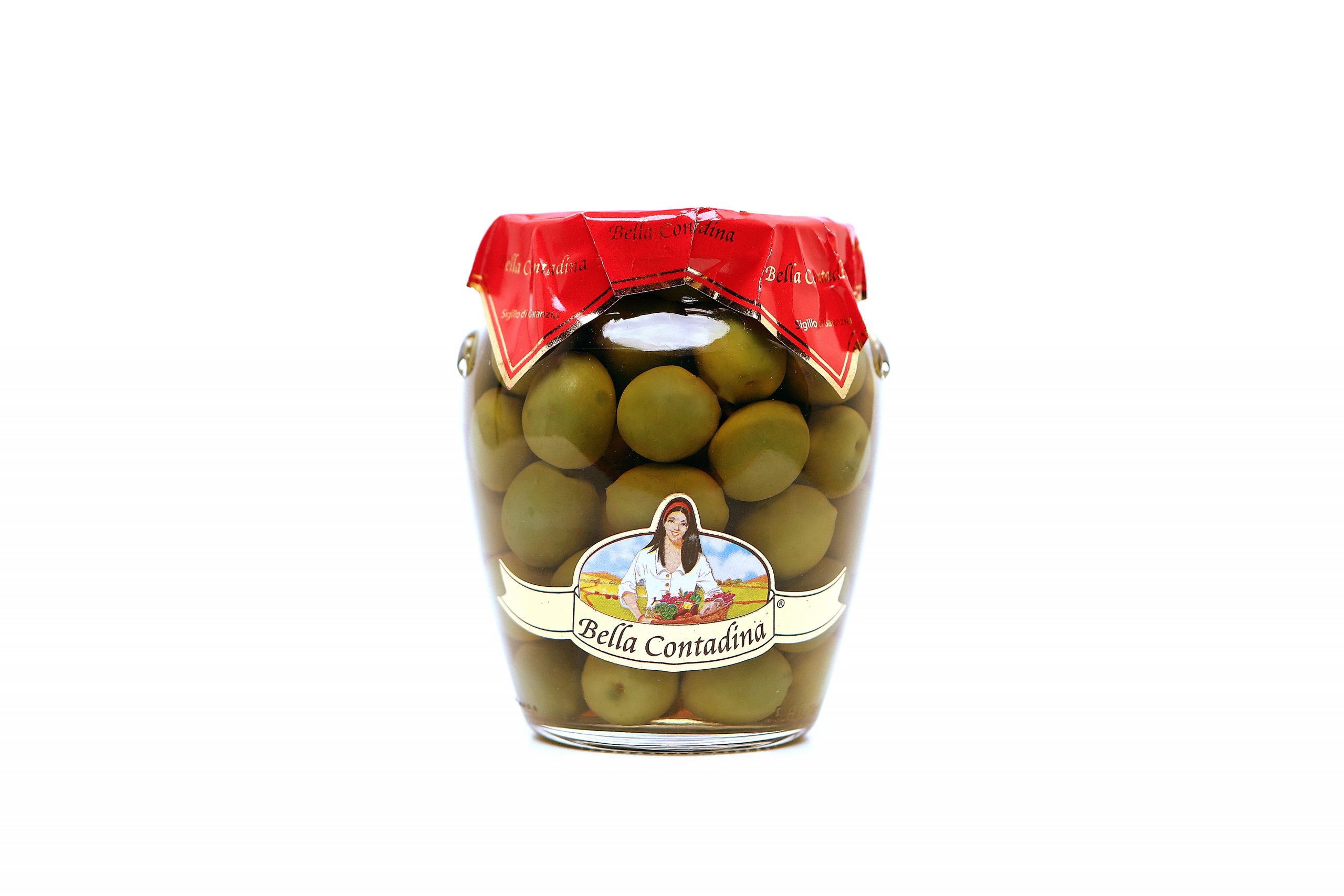 BC Olivy sicílske sladké zelené s kôstkou v náleve 314 ml | Nocellare (091064)