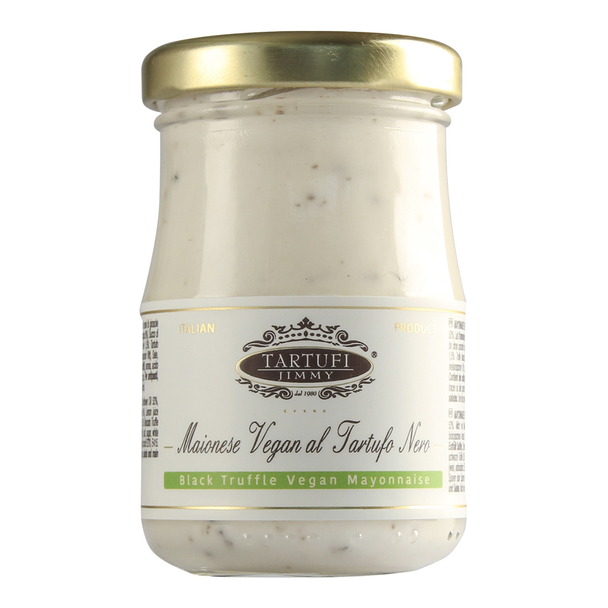 Majonéza vegánska s čiernou hľuzovkou 90g | Maionese Vegan al Tartufo Nero