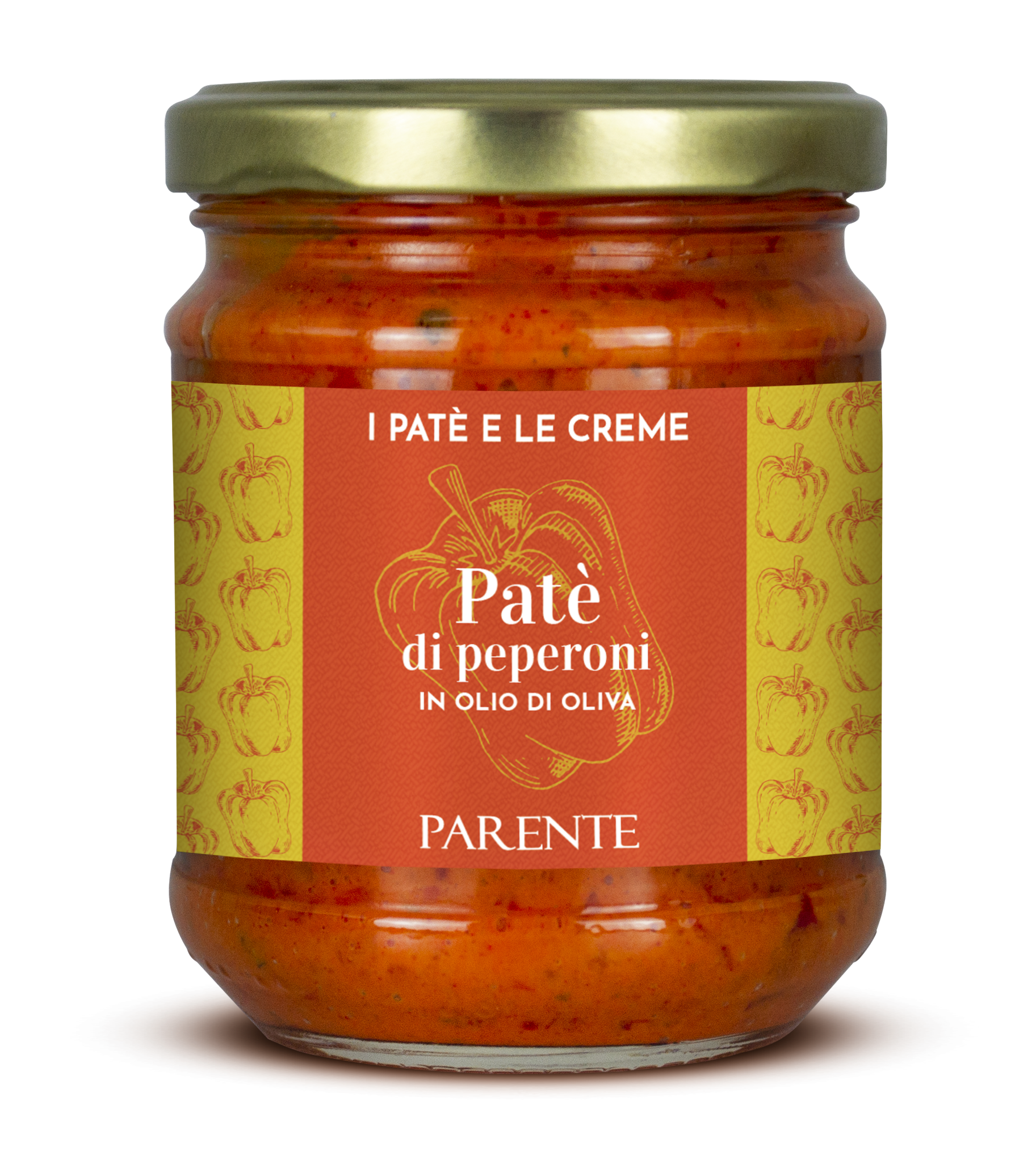 Paté z papriky v olivovom oleji 212 ml | Paté di Peperoni