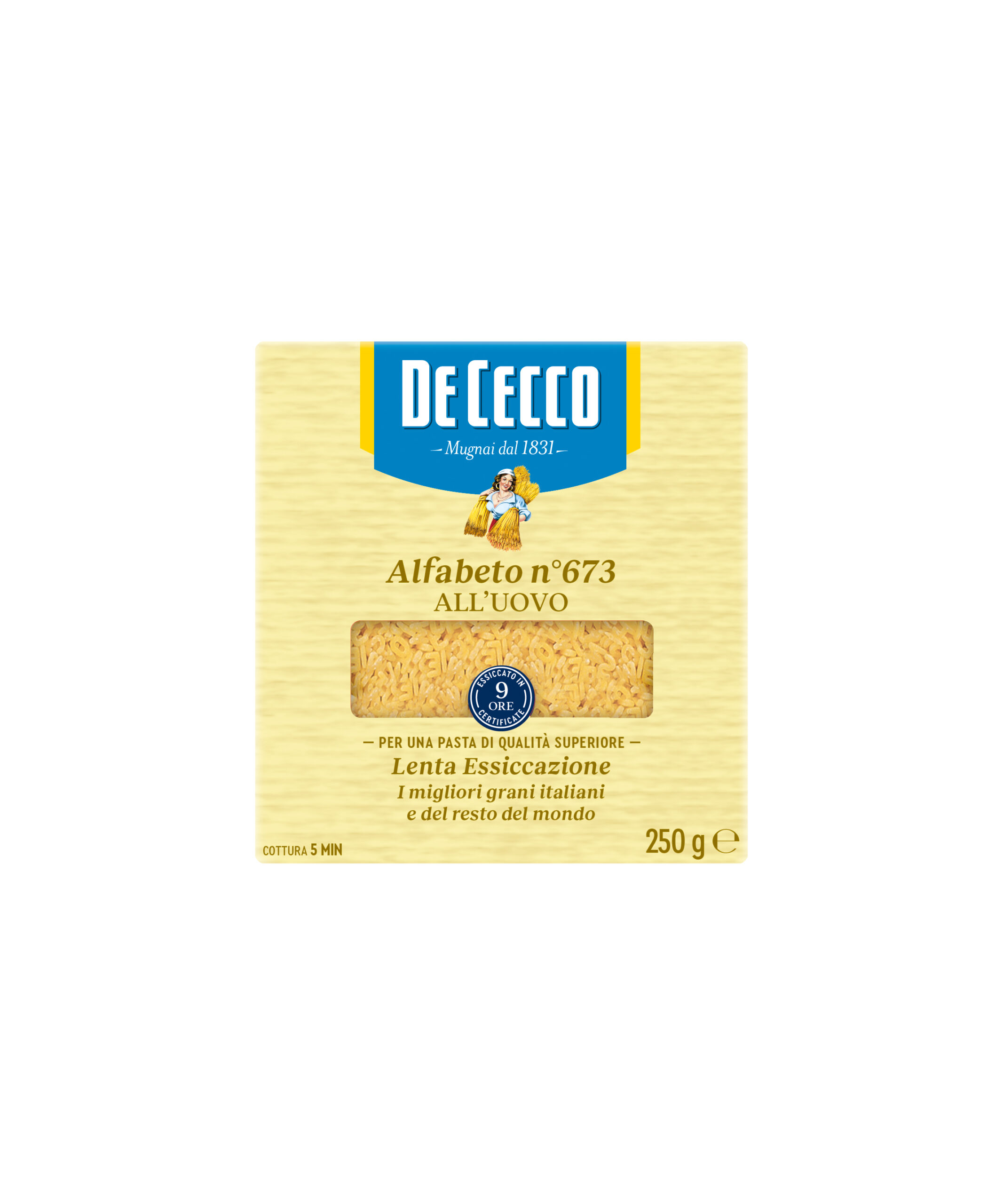 De Cecco Cestoviny Alfabeto | vaječné 250g