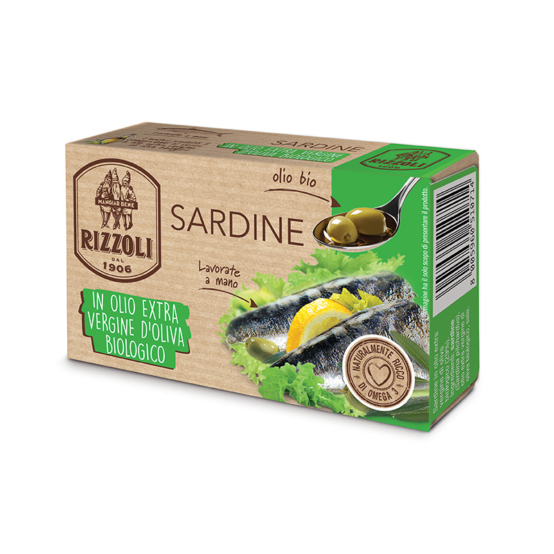 Sardinky v BIO olivovom oleji