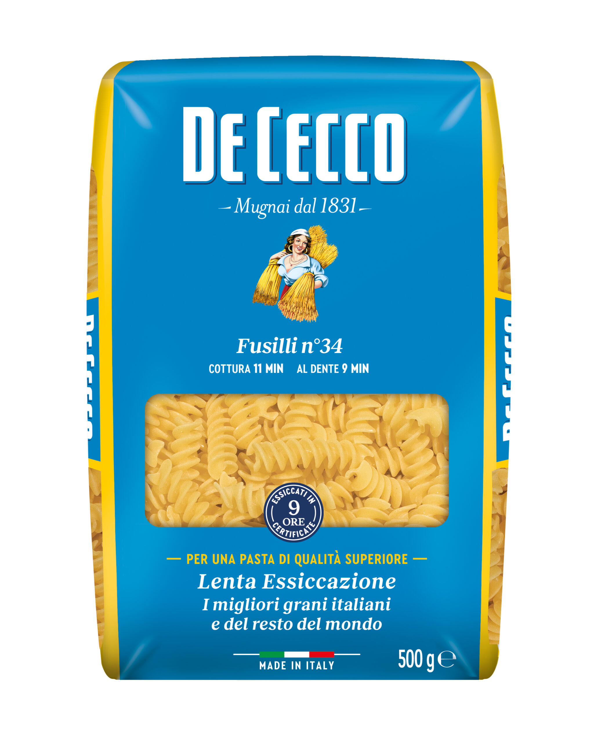De Cecco Cestoviny Fusilli | nevaječné 500g