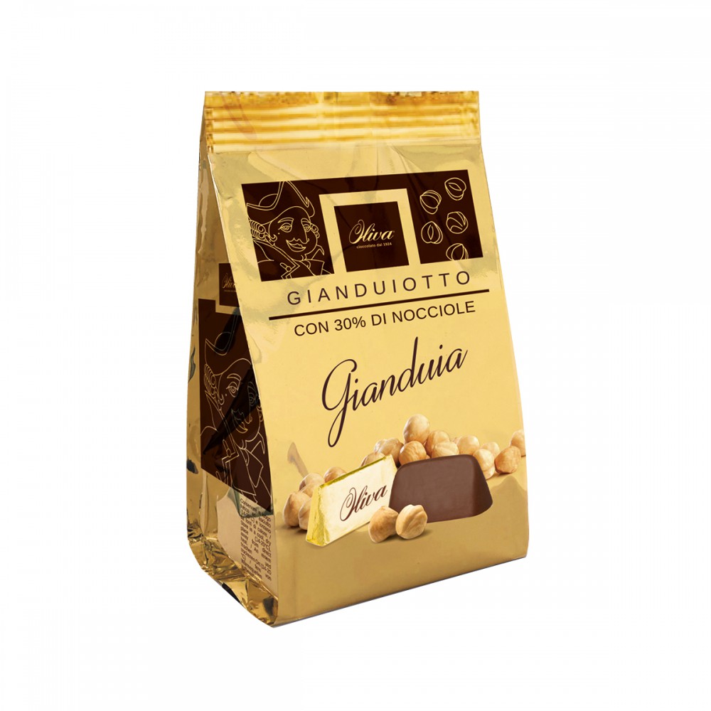 Pralinky z extra tmavej čokolády a 30% orieškov 160g | GIANDUIOTTI 30% Nocciole